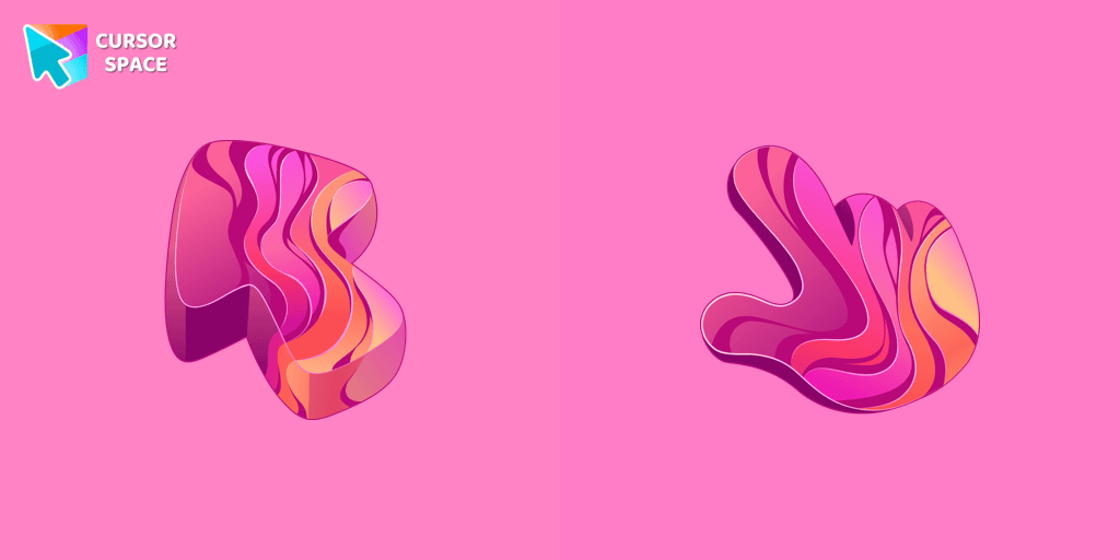 Gradient Texture cursor cursor pack